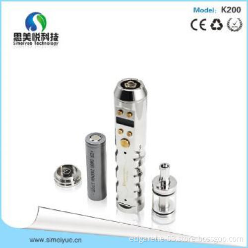 WDF newest electronic cigarette K200 with rebuildable atomizer system